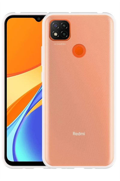 Xiaomi Redmi 9C Kılıf Lüx Şeffaf Silikon