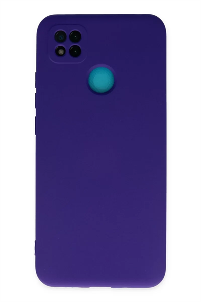 Xiaomi Redmi 9C Kılıf Nano içi Kadife Silikon - Mor