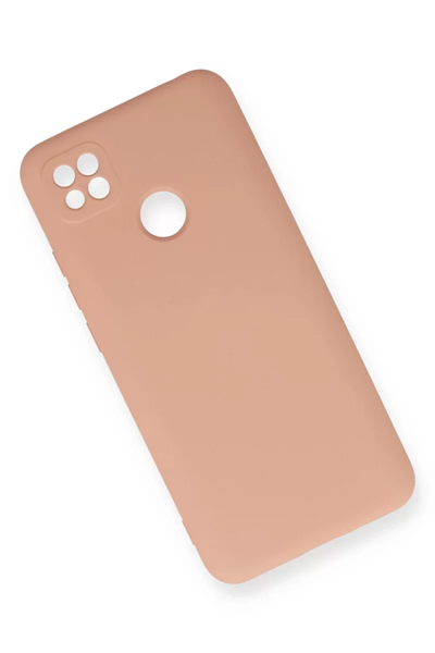 Xiaomi Redmi 9C Kılıf Nano içi Kadife Silikon - Pudra