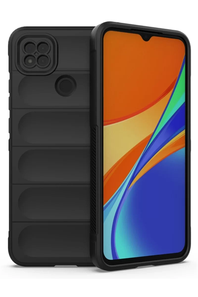 Xiaomi Redmi 9C Kılıf Optimum Silikon - Siyah