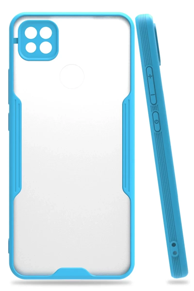 Xiaomi Redmi 9C Kılıf Platin Silikon - Mavi
