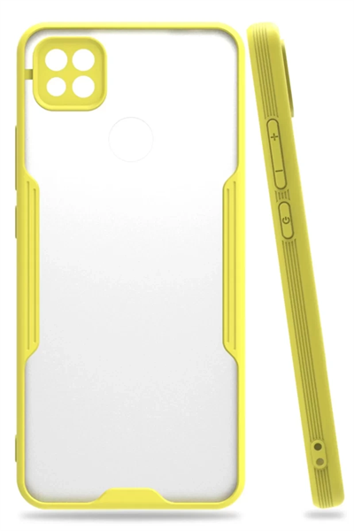 Xiaomi Redmi 9C Kılıf Platin Silikon - Sarı