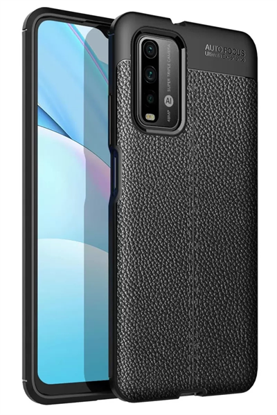 Xiaomi Redmi 9T Kılıf Auto Focus Kapak - Siyah