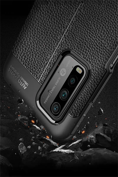 Xiaomi Redmi 9T Kılıf Auto Focus Kapak - Kırmızı