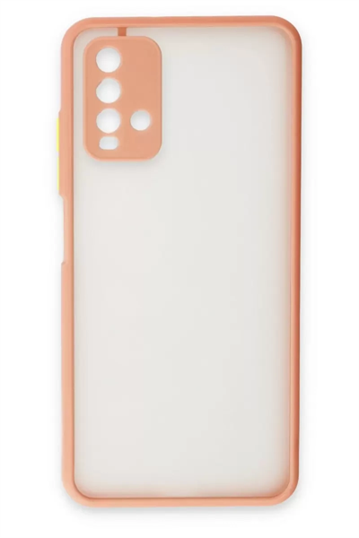 Xiaomi Redmi 9T Kılıf Montreal Silikon Kapak - Pembe