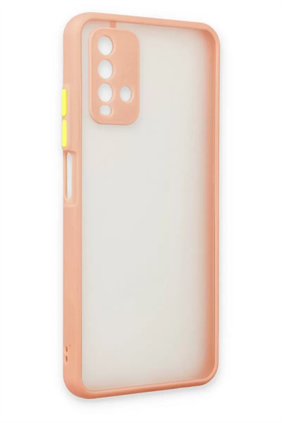 Xiaomi Redmi 9T Kılıf Montreal Silikon Kapak - Pembe