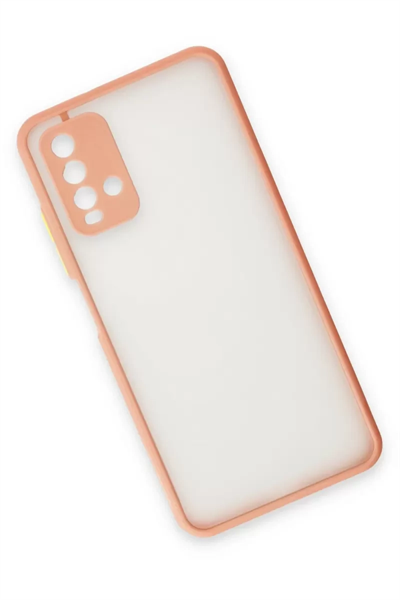 Xiaomi Redmi 9T Kılıf Montreal Silikon Kapak - Pembe