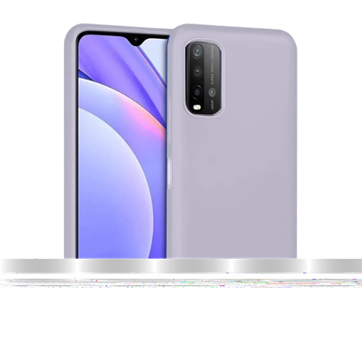 Xiaomi Redmi 9T Kılıf Nano içi Kadife Silikon - Lila
