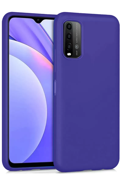 Xiaomi Redmi 9T Kılıf Nano içi Kadife Silikon - Mor