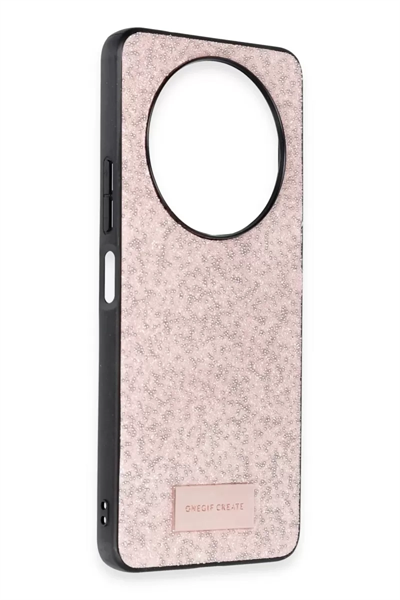 Xiaomi Redmi A3 4G Bright Simli Kapak - Pembe