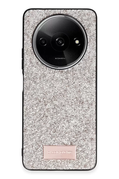 Xiaomi Redmi A3 4G Bright Simli Kapak - Gold
