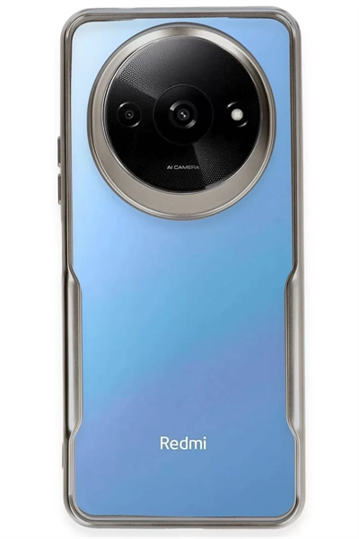 Xiaomi Redmi A3 4G Kılıf Boyi Silikon Kapak - Titan Gri