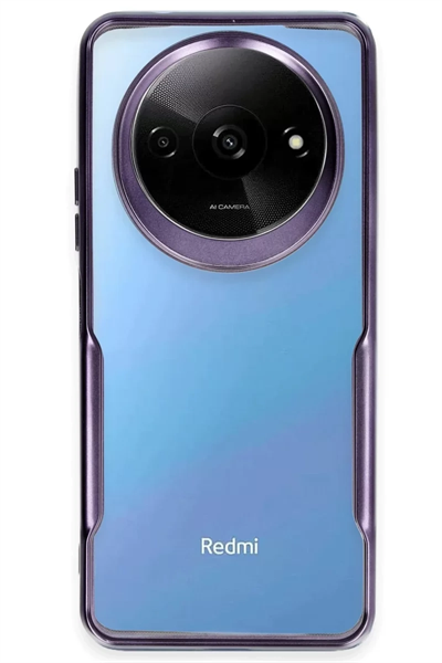Xiaomi Redmi A3 4G Kılıf Boyi Silikon Kapak - Derin Mor