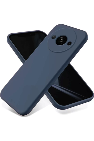 Xiaomi Redmi A3 4G Kılıf First Silikon - Lacivert