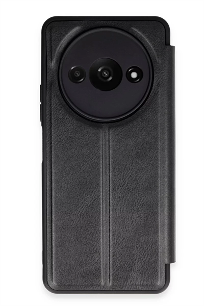 Xiaomi Redmi A3 4G Kılıf Flip Cover - Siyah