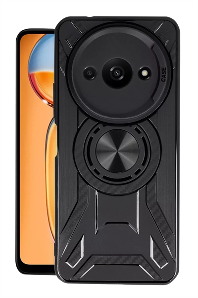 Xiaomi Redmi A3 4G Kılıf Lincoln Silikon - Siyah