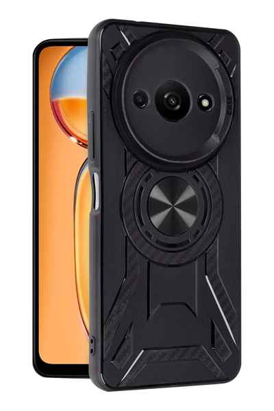 Xiaomi Redmi A3 4G Kılıf Lincoln Silikon - Siyah