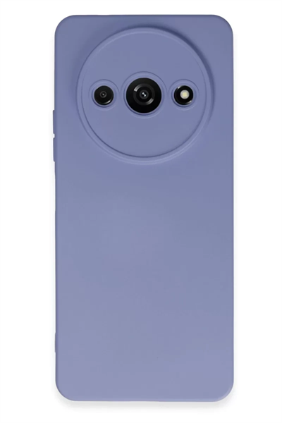 Xiaomi Redmi A3 4G Kılıf Nano içi Kadife Silikon - Lila