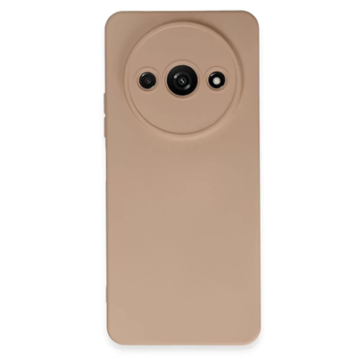 Xiaomi Redmi A3 4G Kılıf Nano içi Kadife Silikon - Pudra