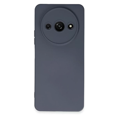 Xiaomi Redmi A3 4G Kılıf Nano içi Kadife Silikon - Gri