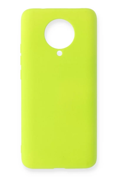 Xiaomi Redmi K30 Pro Kılıf Nano içi Kadife Silikon - Sarı