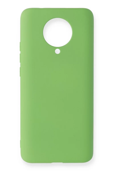 Xiaomi Redmi K30 Pro Kılıf Nano içi Kadife Silikon - Yeşil