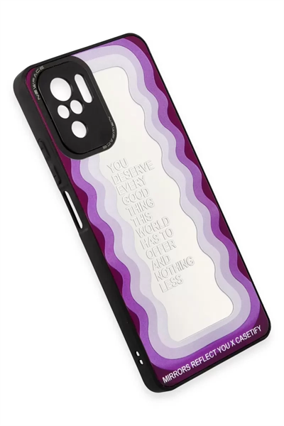Xiaomi Redmi Note 10 Kılıf Mirror Desenli Kapak - Mirror - 5
