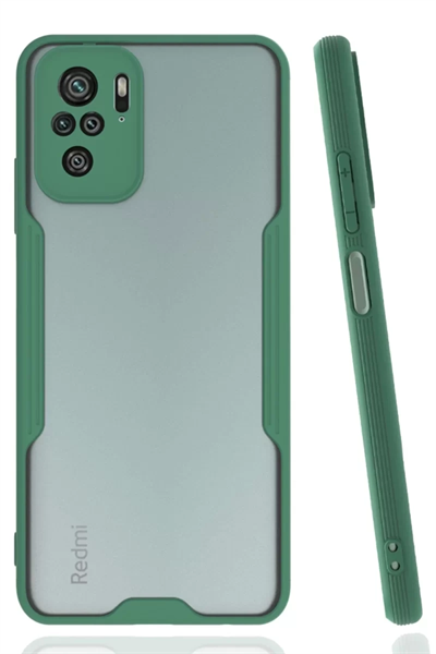 Xiaomi Redmi Note 10 Kılıf Platin Silikon - Yeşil