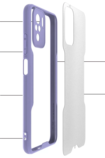 Xiaomi Redmi Note 10 Kılıf Platin Silikon - Yeşil