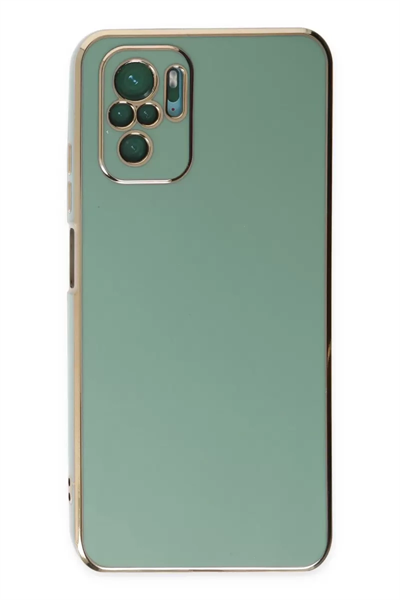 Xiaomi Redmi Note 10 Kılıf Volet Silikon - Açık Yeşil