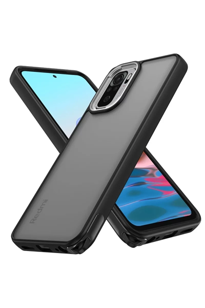 Xiaomi Redmi Note 10 Pro Kılıf Elegant Kapak - Siyah