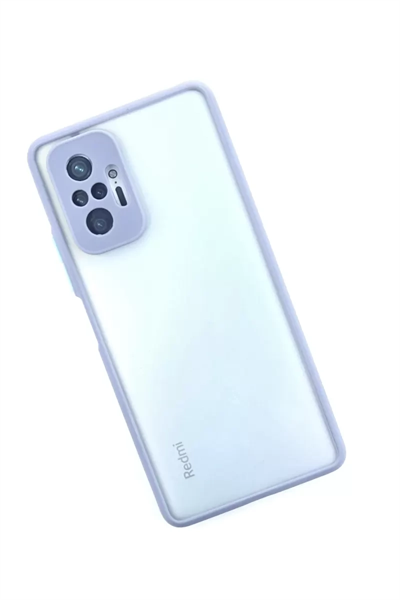 Xiaomi Redmi Note 10 Pro Kılıf Montreal Silikon Kapak - Gri
