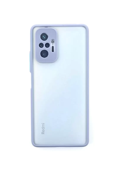 Xiaomi Redmi Note 10 Pro Kılıf Montreal Silikon Kapak - Gri