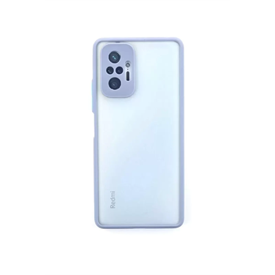 Xiaomi Redmi Note 10 Pro Kılıf Montreal Silikon Kapak - Gri