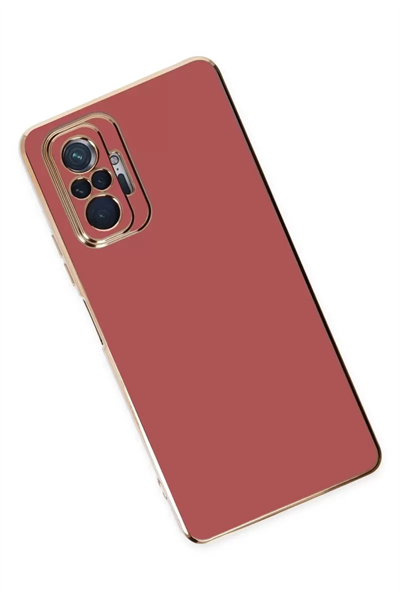 Xiaomi Redmi Note 10 Pro Kılıf Volet Silikon - Kırmızı