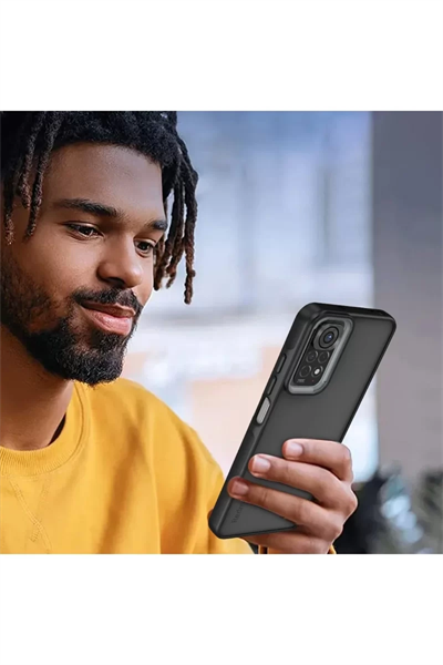 Xiaomi Redmi Note 11 Kılıf Elegant Kapak - Pudra