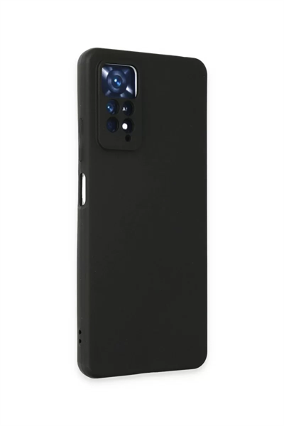 Xiaomi Redmi Note 11 Kılıf First Silikon - Siyah