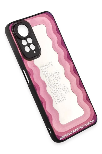 Xiaomi Redmi Note 11 Kılıf Mirror Desenli Kapak - Mirror - 11