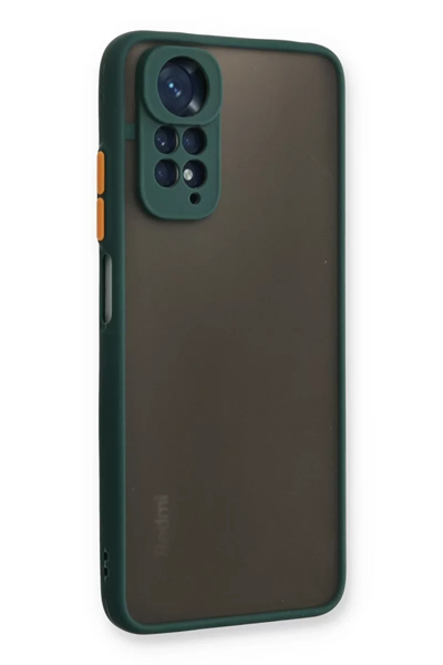 Xiaomi Redmi Note 11 Kılıf Montreal Silikon Kapak - Yeşil