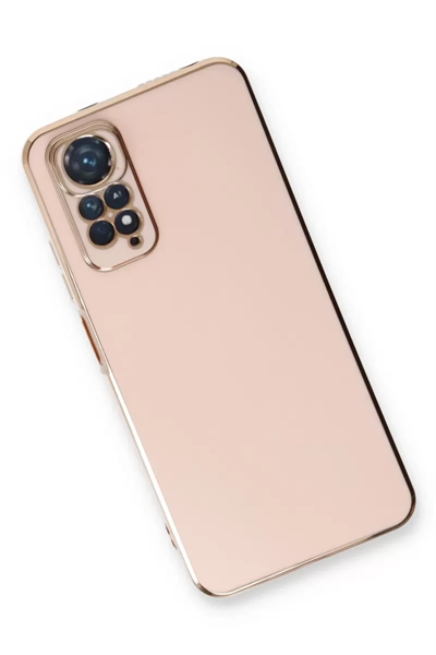 Xiaomi Redmi Note 11 Kılıf Volet Silikon - Pembe