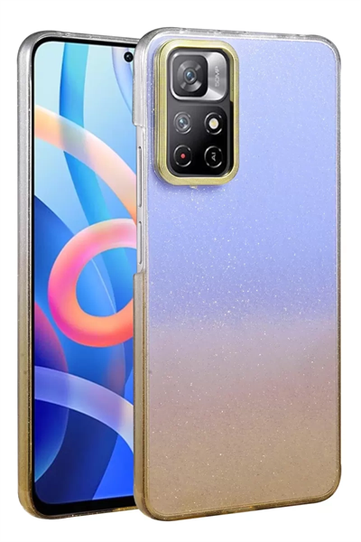 Xiaomi Redmi Note 11 Pro Glossy Kapak - Çöl Titanyum