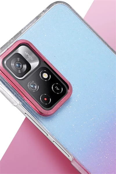 Xiaomi Redmi Note 11 Pro Glossy Kapak - Mavi