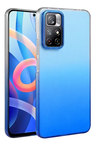 Xiaomi Redmi Note 11 Pro Glossy Kapak - Mavi