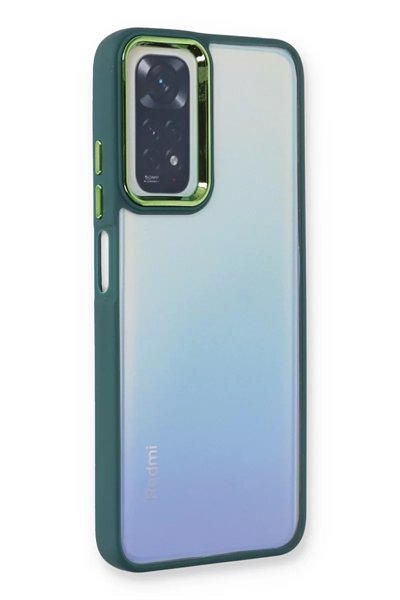 Xiaomi Redmi Note 11 Pro Kılıf Dora Kapak - Haki Yeşil