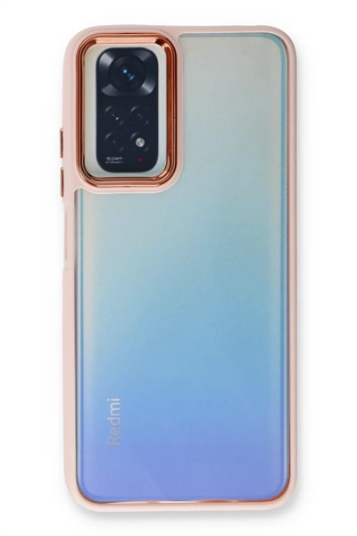 Xiaomi Redmi Note 11 Pro Kılıf Dora Kapak - Pudra