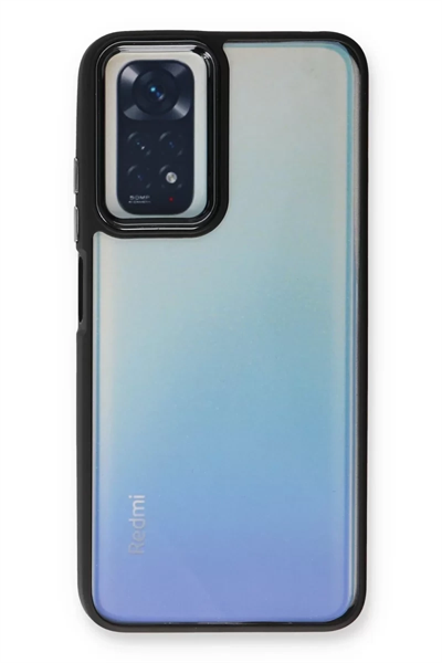 Xiaomi Redmi Note 11 Pro Kılıf Dora Kapak - Siyah