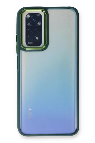 Xiaomi Redmi Note 11 Pro Kılıf Dora Kapak - Haki Yeşil