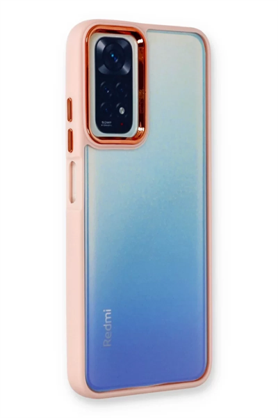 Xiaomi Redmi Note 11 Pro Kılıf Dora Kapak - Pudra