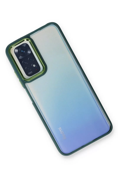 Xiaomi Redmi Note 11 Pro Kılıf Dora Kapak - Haki Yeşil