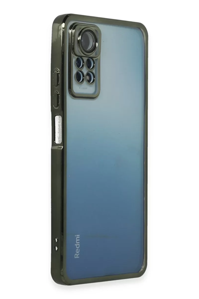 Xiaomi Redmi Note 11 Pro Kılıf Lensli Silikon - Yeşil